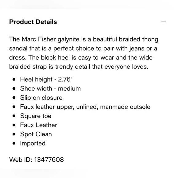 Marc Fisher Galynite Heeled Dress Sandals - Picture 7 of 7